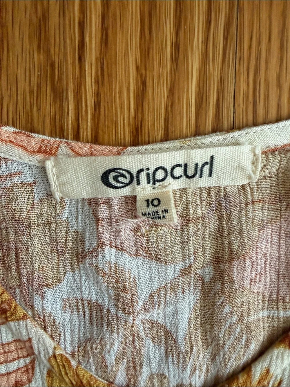 Rip Curl used no